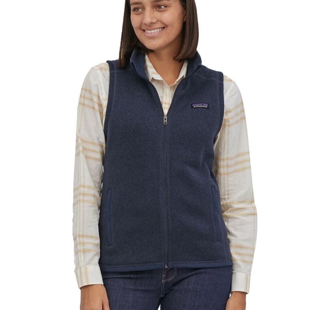 Patagonia better sweater vest navy